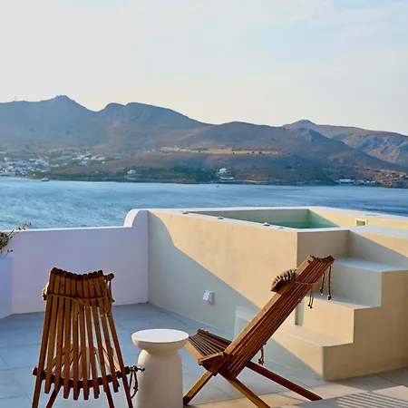 Tatil Evi Leros Seaview House With Jacuzzi Agia Marina (Leros)