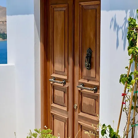 Leros Seaview House With Jacuzzi Tatil Evi